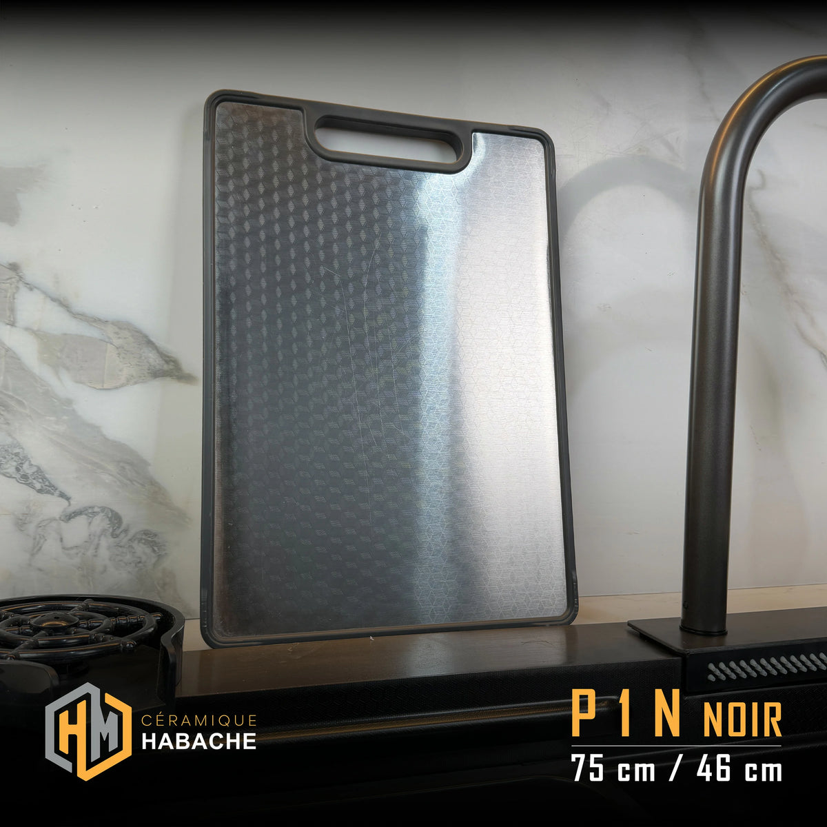 EVEIR CUISINE SWISSINOX P1N 75/46cm INOX 304