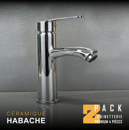 Pack Z – Colonne de Douche MODIX & Robinetterie Salle de Bain et Cuisine