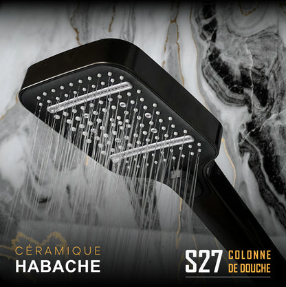 COLONNE DE DOUCHE S27 4 boutons + LED