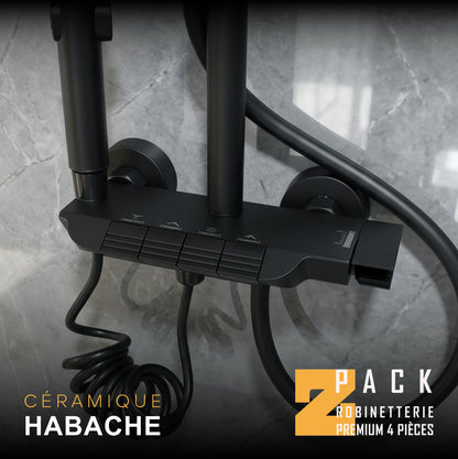 Pack Z – Colonne de Douche MODIX & Robinetterie Salle de Bain et Cuisine