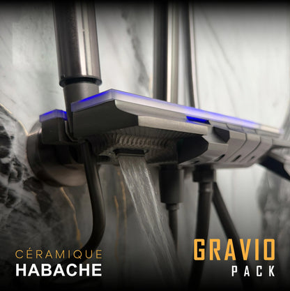 pack GRAVIO ( 03 produit Salle de Bain Complète) + cadeau