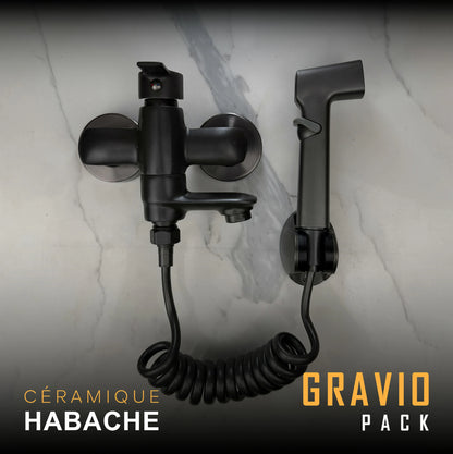 pack GRAVIO ( 03 produit Salle de Bain Complète) + cadeau